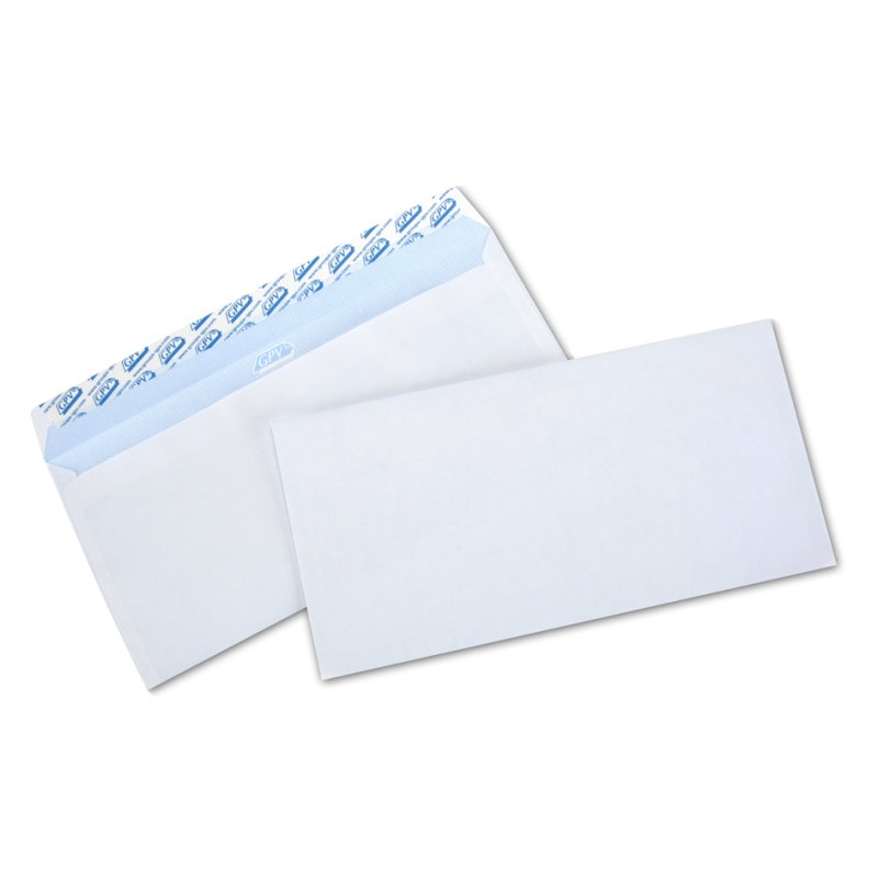 GPV Envelopes self-adhesive with peel strip white, 500 pieces